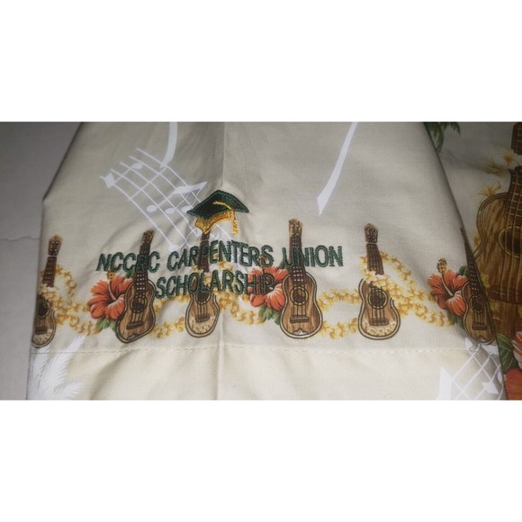 Large Pacific Legend Hawaiian Shirt Mens Ukule Personalized Embroidered NCCRC - Picture 3 of 12
